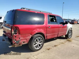 2017 Ford Expedition EL XLT with VIN 1FMJK1JT4HEA47393, listed as a Copart auction lot 76103664 with 160,582 mi miles and Salvage Title. Bid and sale history available at carsss.com. Image 3.