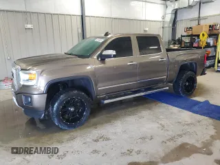 2015 GMC Sierra 1500 SLT with VIN 3GTU2VEC8FG215254, listed as a Copart auction lot 48150825 with 149,884 mi miles and Salvage Title. Bid and sale history available at DreamBid. Image 1.