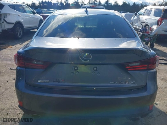 2016 Lexus IS 350 with VIN JTHCE1D24G5010347, listed as a IAAI auction lot 40973724 with 138,919 mi miles. Bid and sale history available at carsss.com. Image 16.