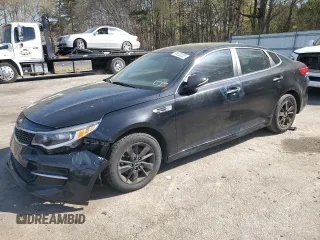 2017 Kia Optima LX with VIN 5XXGT4L33HG171502, listed as a Copart auction lot 48632205 with 99,935 mi miles and Salvage Title. Bid and sale history available at carsss.com. Image 1.
