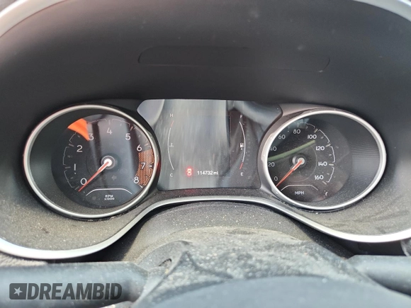 2021 Jeep Compass Sport z VIN 3C4NJCAB7MT588461, wystawiony jako Copart lot #61834045 z przebiegiem 114 732 mil mil oraz Szkoda całkowita • Salvage title. Historia ofert i sprzedaży dostępna na DreamBid. Obrazek 9.