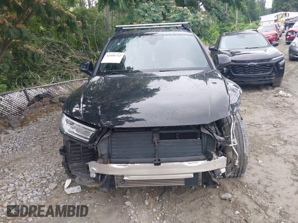 2020 Audi Q5 Premium with VIN WA1ANAFY6L2105007, listed as a IAAI auction lot 42400742 with 43,916 mi miles and . Bid and sale history available at DreamBid. Image 13.