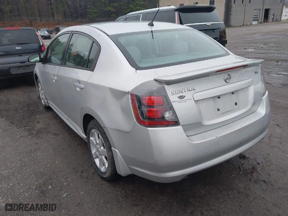 2011 Nissan Sentra 2.0 SR with VIN 3N1AB6AP4BL622316, listed as a IAAI auction lot 41943447 with 160,973 mi miles. Bid and sale history available at carsss.com. Image 3.