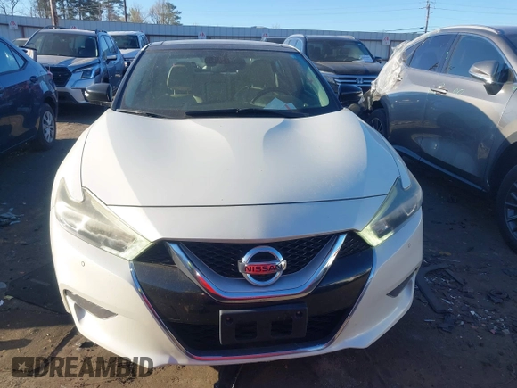 2016 Nissan Maxima 3.5 SV with VIN 1N4AA6APXGC437163, listed as a IAAI auction lot 41852359 with 152,000 mi miles. Bid and sale history available at carsss.com. Image 12.