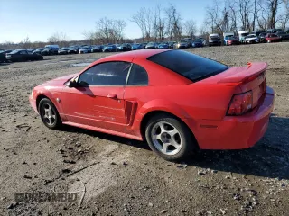2004 Ford Mustang Standard with VIN 1FAFP40454F100233, listed as a Copart auction lot 50154615 with 213,732 mi miles and Salvage Title. Bid and sale history available at carsss.com. Image 2.