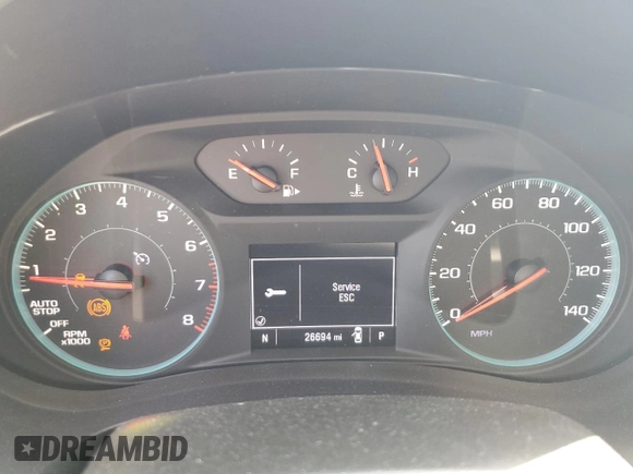 2024 Chevrolet Malibu LT with VIN 1G1ZD5ST4RF171336, listed as a Copart auction lot 56250115 with 26,694 mi miles and Clean Title. Bid and sale history available at DreamBid. Image 9.
