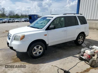 2006 Honda Pilot EX-L with VIN 2HKYF18556H524909, listed as a Copart auction lot 52344245 with 284,456 mi miles and Non Repairable. Bid and sale history available at DreamBid. Image 1.