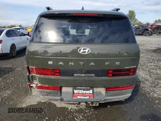2024 Hyundai Santa Fe Hybrid SEL with VIN 5NMP2DG16RH010799, listed as a Copart auction lot 74345584 with 954 mi miles and Salvage Title. Bid and sale history available at carsss.com. Image 6.