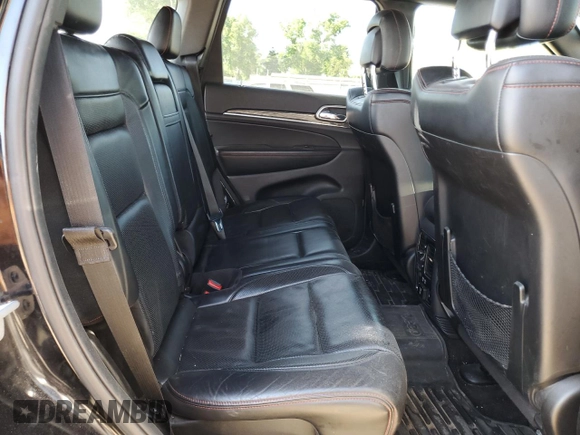 2017 Jeep Grand Cherokee Trailhawk with VIN 1C4RJFLG3HC881805, listed as a Copart auction lot 56471445 with 122,843 mi miles and Salvage title. Bid and sale history available at DreamBid. Image 11.