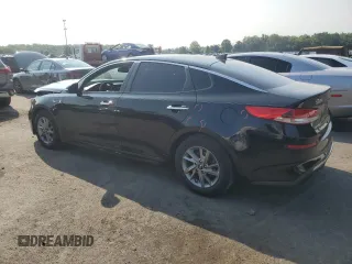 2019 Kia Optima LX with VIN 5XXGT4L35KG343407, listed as a Copart auction lot 59597635 with 71,470 mi miles and Salvage title. Bid and sale history available at DreamBid. Image 2.