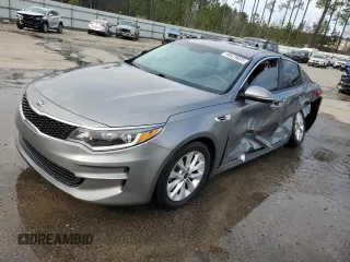 2017 Kia Optima LX with VIN 5XXGT4L37HG124974, listed as a Copart auction lot 48479025 with 129,767 mi miles and Salvage Title. Bid and sale history available at carsss.com. Image 1.