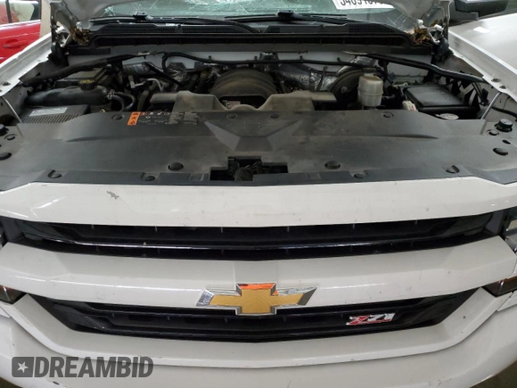 2017 Chevrolet Silverado 1500 LT with VIN 3GCUKREC2HG486076, listed as a Copart auction lot 54891375 with 110,103 mi miles and Salvage Title. Bid and sale history available at DreamBid. Image 11.