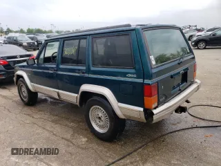 1995 Jeep Cherokee Country with VIN 1J4FJ78S3SL557728, listed as a Copart auction lot 55109494 with 203,347 mi miles and Salvage Title. Bid and sale history available at carsss.com. Image 2.