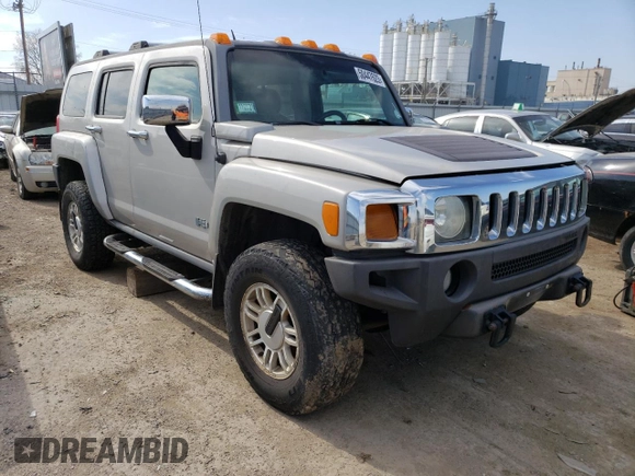 2006 Hummer H3 with VIN 5GTDN136268180769, listed as a Copart auction lot 50447623 with 249,727 mi miles and Non Repairable. Bid and sale history available at carsss.com. Image 4.