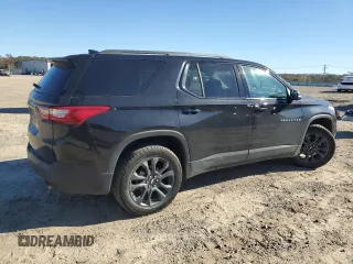 2021 Chevrolet Traverse RS with VIN 1GNERJKW8MJ246031, listed as a Copart auction lot 80468954 with 76,003 mi miles and Salvage Title. Bid and sale history available at carsss.com. Image 3.