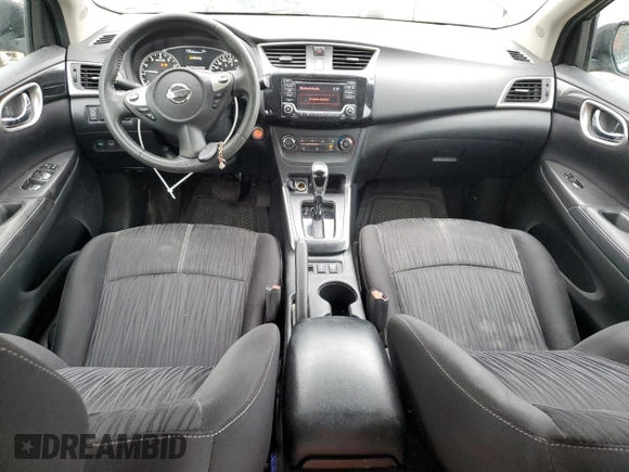 2017 Nissan Sentra SV with VIN 3N1AB7AP9HY374047, listed as a Copart auction lot 61791785 with 154,194 mi miles and Salvage title. Bid and sale history available at DreamBid. Image 8.