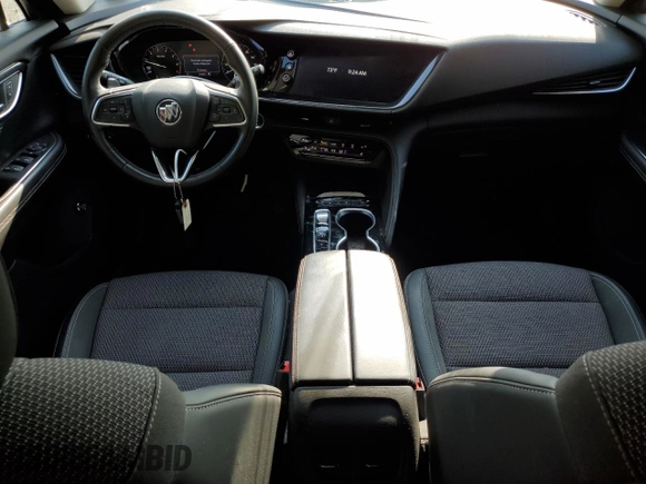 2021 Buick Envision Preferred with VIN LRBFZMR46MD109752, listed as a Copart auction lot 69614944 with 23,800 mi miles and Salvage Title. Bid and sale history available at DreamBid. Image 8.