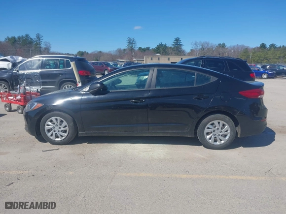2018 Hyundai Elantra SE with VIN KMHD74LF6JU489417, listed as a IAAI auction lot 42060644 with 116,488 mi miles. Bid and sale history available at carsss.com. Image 14.