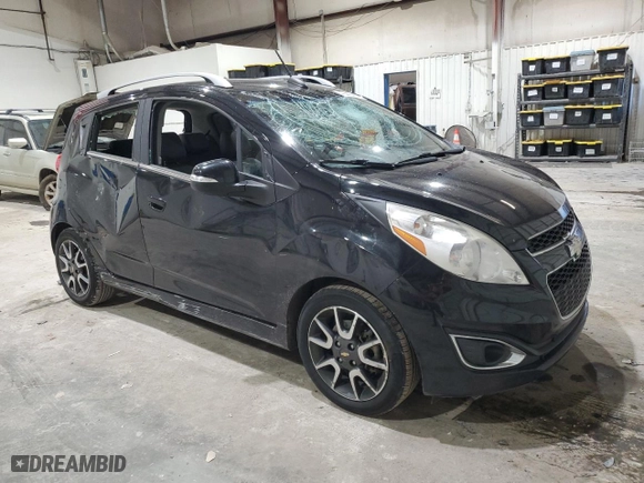 2015 Chevrolet Spark LT with VIN KL8CF6S97FC789760, listed as a Copart auction lot 42446495 with 108,649 mi miles and Salvage Title. Bid and sale history available at carsss.com. Image 4.
