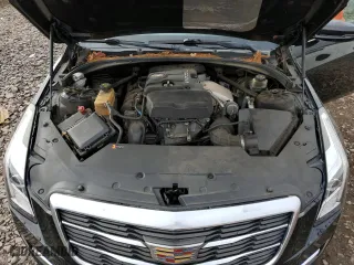 2017 Cadillac ATS Coupe Luxury RWD with VIN 1G6AB1RX6H0150312, listed as a Copart auction lot 81232094 with 99,850 mi miles and Salvage Title. Bid and sale history available at carsss.com. Image 12.