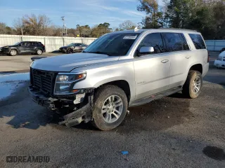 2020 Chevrolet Tahoe LT with VIN 1GNSCBKC7LR163920, listed as a Copart auction lot 87795565 with 150,057 mi miles and Salvage Title. Bid and sale history available at carsss.com. Image 1.