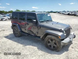 2016 Jeep Wrangler Unlimited Freedom с VIN 1C4BJWDG4GL153134, выставлен на аукционе Copart как лот 57954635 с пробегом 105 250 миль миль и Списание • Salvage title. История ставок и продаж доступна на DreamBid. Изображение 4.