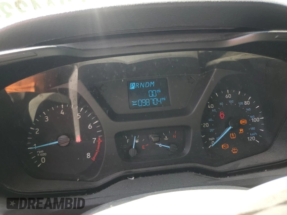 2018 Ford Transit with VIN 1FTYE1YM1JKB54420, listed as a Copart auction lot 56344335 with 98,704 mi miles and Salvage title. Bid and sale history available at DreamBid. Image 9.