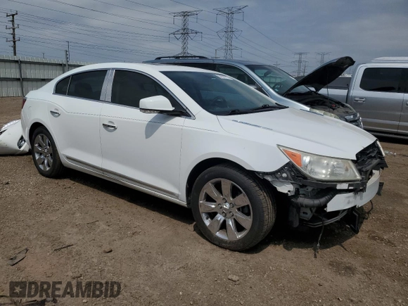 2012 Buick LaCrosse Premium 1 with VIN 1G4GE5E30CF210871, listed as a Copart auction lot 54541725 with 131,098 mi miles and Salvage title. Bid and sale history available at DreamBid. Image 4.