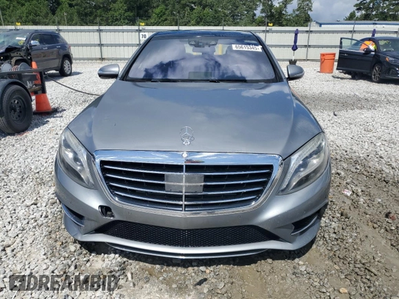 2015 Mercedes-Benz S 550 with VIN WDDUG8CB8FA070007, listed as a Copart auction lot 65615345 with 167,132 mi miles and Clean title. Bid and sale history available at DreamBid. Image 5.