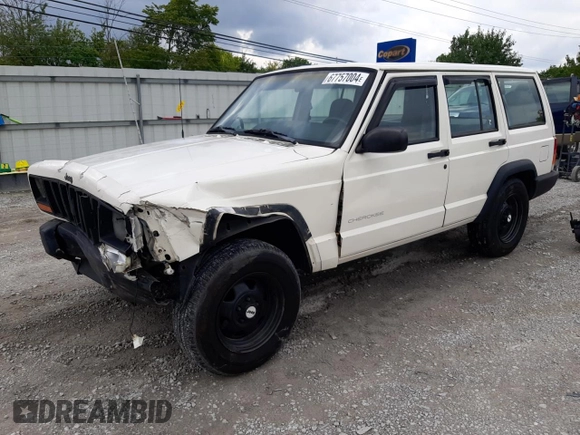 1998 Jeep Cherokee SE with VIN 1J4FT28S8WL219020, listed as a Copart auction lot 67757004 with 217,715 mi miles and Salvage Title. Bid and sale history available at carsss.com. Image 1.