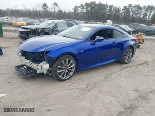 2021 Lexus RC with VIN JTHGZ5BC8M5023297, listed as a IAAI auction lot 41506255 with 60,011 mi miles. Bid and sale history available at carsss.com. Image 2.