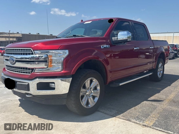 2018 Ford F-150 XL with VIN 1FTEW1EG8JKE58133, listed as a Copart auction lot 53719555 with 77,877 mi miles and Clean Title. Bid and sale history available at carsss.com. Image 2.