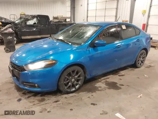 2016 Dodge Dart SXT with VIN 1C3CDFBB2GD564677, listed as a IAAI auction lot 40830474 with 122,841 mi miles. Bid and sale history available at carsss.com. Image 2.