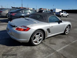 2006 Porsche Boxster S with VIN WP0CB29816U730593, listed as a Copart auction lot 47831555 with 0 mi miles and Clean Title. Bid and sale history available at carsss.com. Image 3.
