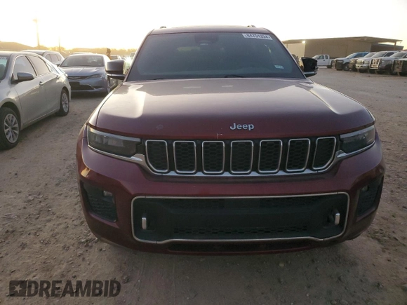 2021 Jeep Grand Cherokee Overland with VIN 1C4RJJDG3M8203800, listed as a Copart auction lot 84751324 with Not provided miles and Clean title. Bid and sale history available at DreamBid. Image 5.
