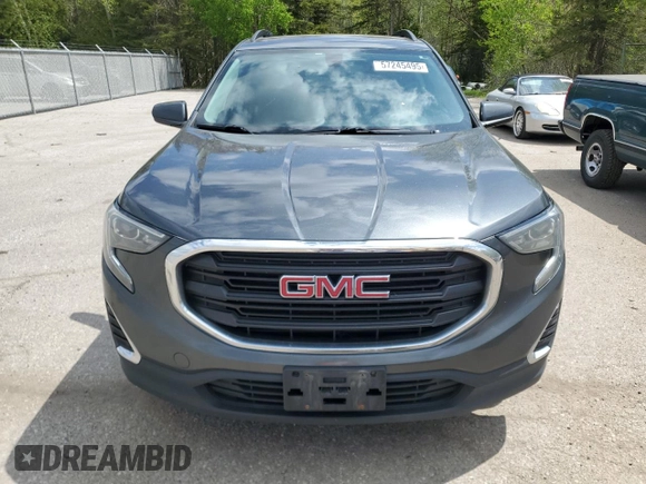 2019 GMC Terrain SLE z VIN 3GKALMEV0KL207117, wystawiony jako Copart lot #57245495 z przebiegiem 197 289 mil mil oraz Czysty tytuł • Clean title. Historia ofert i sprzedaży dostępna na DreamBid. Obrazek 5.