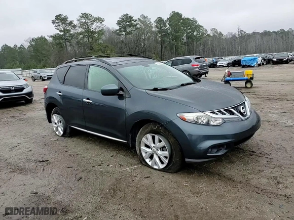2011 Nissan Murano SL with VIN JN8AZ1MUXBW058473, listed as a Copart auction lot 45940025 with 163,952 mi miles and Salvage Title. Bid and sale history available at carsss.com. Image 11.