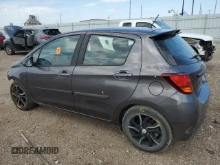 2015 Toyota Yaris L with VIN VNKKTUD36FA054117, listed as a Copart auction lot 65542094 with 66,117 mi miles and Salvage Title. Bid and sale history available at carsss.com. Image 2.
