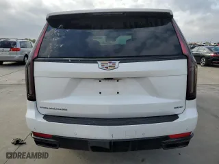 2021 Cadillac Escalade Sport Platinum with VIN 1GYS4GKL0MR447002, listed as a Copart auction lot 76842504 with 44,319 mi miles and Salvage Title. Bid and sale history available at carsss.com. Image 6.