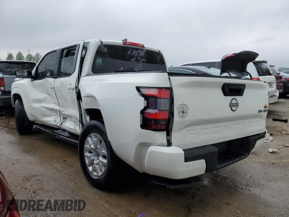 2022 Nissan Frontier S with VIN 1N6ED1EK6NN646015, listed as a Copart auction lot 53599054 with 21,055 mi miles and Salvage title. Bid and sale history available at DreamBid. Image 2.