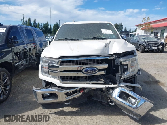 2018 Ford F-150 XL z VIN 1FTEW1EG4JFB76192, wystawiony jako IAAI lot #41678419 z przebiegiem 50 656 mil mil oraz . Historia ofert i sprzedaży dostępna na DreamBid. Obrazek 12.