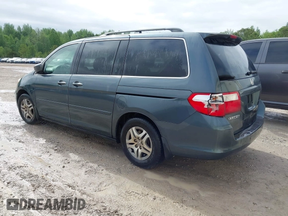 2006 Honda Odyssey EX with VIN 5FNRL384X6B401671, listed as a IAAI auction lot 42081914 with 229,219 mi miles. Bid and sale history available at carsss.com. Image 3.