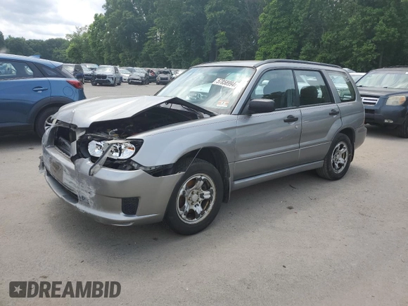 2007 Subaru Forester X with VIN JF1SG636X7H736565, listed as a Copart auction lot 57858994 with 183,818 mi miles and Salvage Title. Bid and sale history available at carsss.com. Image 1.