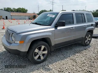 2016 Jeep Patriot Latitude with VIN 1C4NJRFB8GD658202, listed as a Copart auction lot 58961465 with 80,781 mi miles and Salvage title. Bid and sale history available at DreamBid. Image 1.