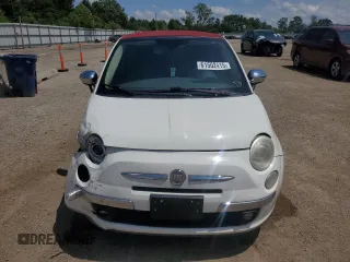 2012 FIAT 500 Lounge with VIN 3C3CFFER7CT109539, listed as a Copart auction lot 61502415 with 105,832 mi miles and Salvage title. Bid and sale history available at DreamBid. Image 5.