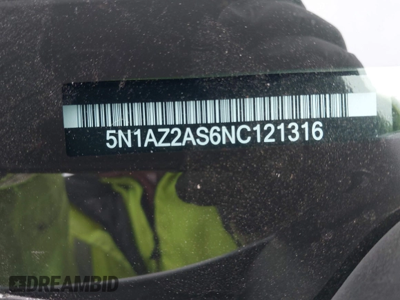 2022 Nissan Murano S z VIN 5N1AZ2AS6NC121316, wystawiony jako IAAI lot #41910427 z przebiegiem 50 212 mil mil oraz . Historia ofert i sprzedaży dostępna na DreamBid. Obrazek 9.