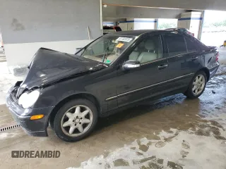 2003 Mercedes-Benz C 240 with VIN WDBRF61J73A521486, listed as a Copart auction lot 63702025 with Not provided miles and Salvage title. Bid and sale history available at DreamBid. Image 1.