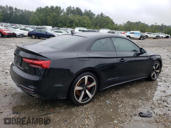2023 Audi A5 S line Premium Plus z VIN WAUTAAF52PA046532, wystawiony jako Copart lot #64946183 z przebiegiem 4 819 mil mil oraz . Historia ofert i sprzedaży dostępna na DreamBid. Obrazek 3.