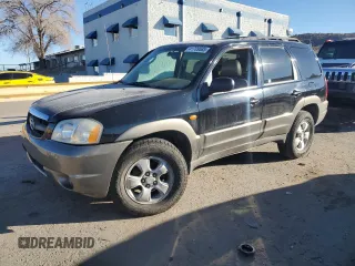 2003 Mazda Tribute ES with VIN 4F2CZ96133KM44165, listed as a Copart auction lot 41709585 with 168,391 mi miles and Salvage Title. Bid and sale history available at carsss.com. Image 1.