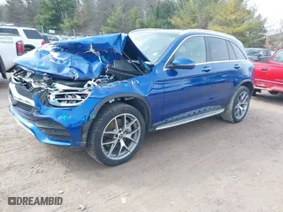 2022 Mercedes-Benz GLC with VIN W1N0G8EB1NG069727, listed as a IAAI auction lot 41841850 with 38,512 mi miles. Bid and sale history available at carsss.com. Image 17.
